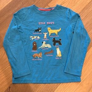 Mini Boden long sleeve t-shirt with Dogs